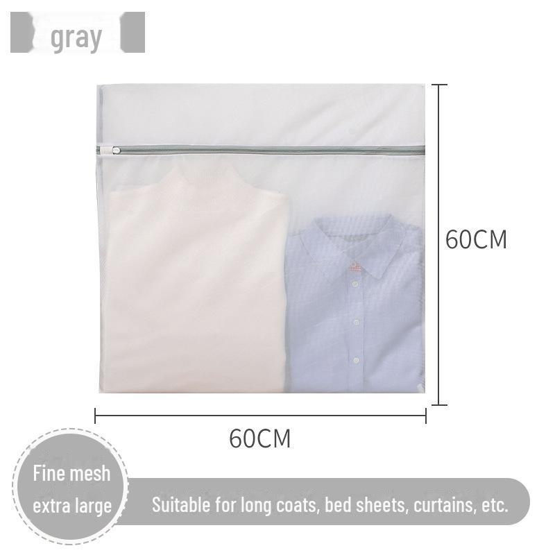 Solid Color Laundry Bags for Delicates - Fine & Coarse Mesh Set for Machine Washable Clothing Care