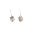 Dendritic Opal Gemstone 925 Sterling Silver Jewelry Handmade Hook Earrings 1.05" EE-173-36