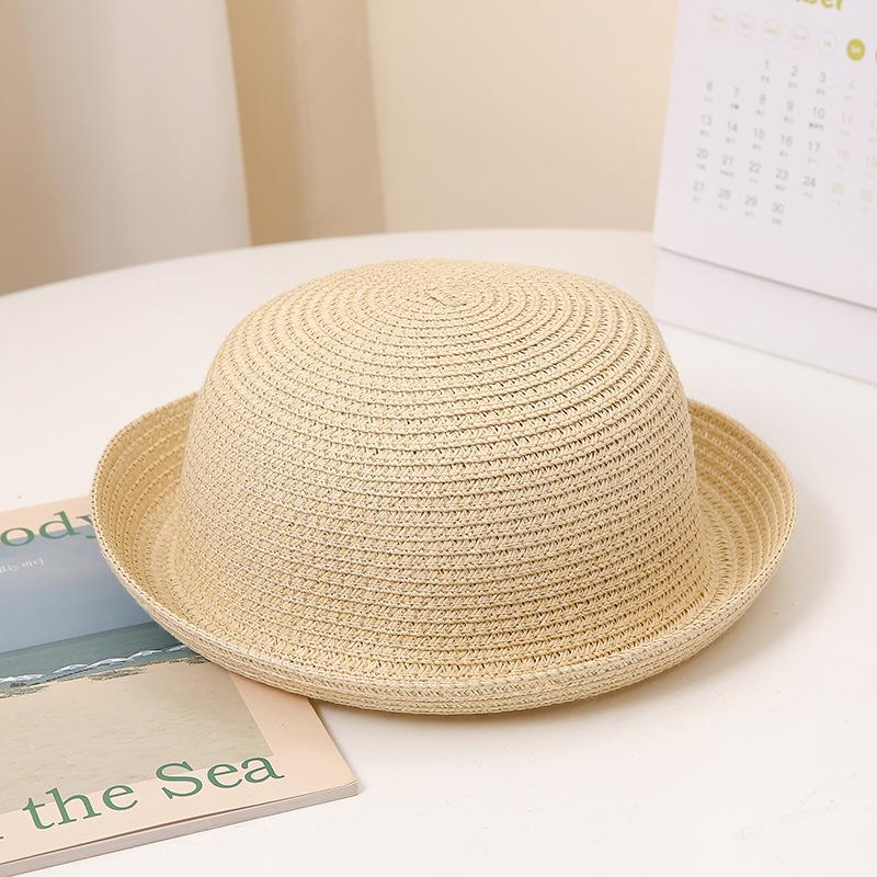 

2025 Outdoor Parent-child Hats The Child s Mother Vintage Women Spring Summer Beach Fashion Straw Hat Sunshade Sun Hat Sombreros 52-54cm