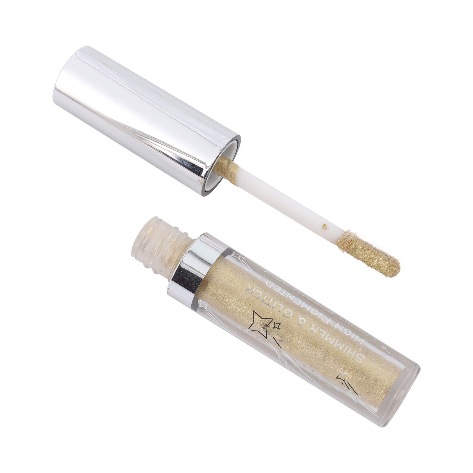 

Блестящие перламутровые тени для век, стойкие осветляющие мерцающие тени для век, макияж глаз, 2,5 мл