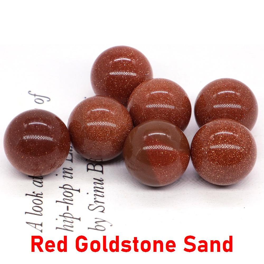 16mm Mini Runde Kristallkugel Loses Set Natürlicher Taschenstein Energie Exemplar Quarz Globus Chakra Kugel Perlen Dekoration