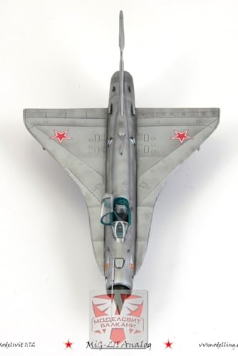 Modelsbit 1/72 scale Russian MiG-21i Aussie Wing Tester Analogue Second Prototype Plastic Model MVT72004 (Airplane)