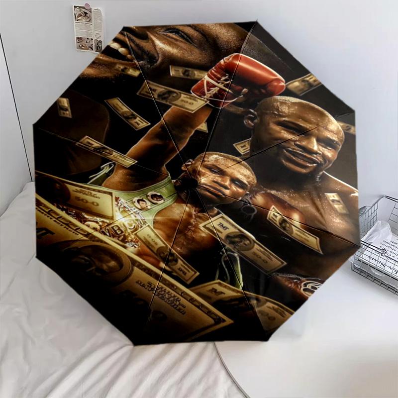 Tyson's Legacy: Power Glory Folding umbrella Suitable for all seasons Suitable for all seasons Sun umbrella printing Umbrella
