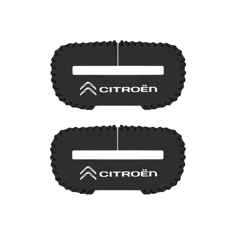 

Car Seat Belt Plug Case Suede Protective Cover For Citroen C4 C3 C5 C5X e-C4 X e-C3 C-Elysee Berlingo C1 C6 C2 C-Crosser