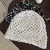 Ins Style Sequined Hollow Pullover Hats Women Summer And Autumn Travel Photo Atmosphere Versatile Casual Y2K Beanies