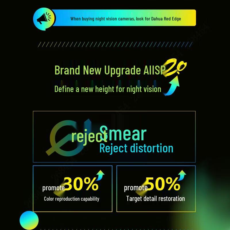 

Dahua 6MP Full-Color POE Network Bullet Security Camera