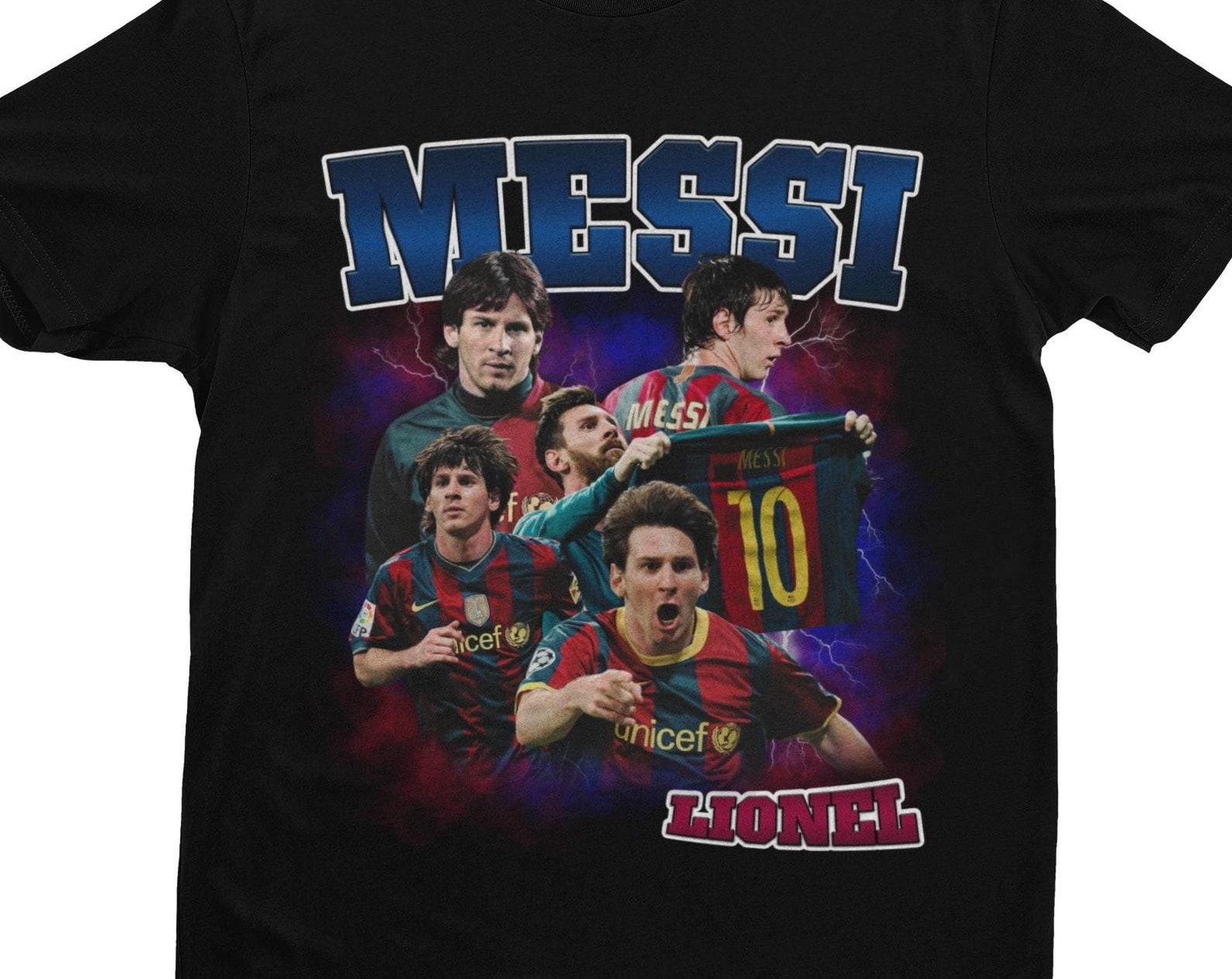 Lionel Messi Homage | Barcelona Football T Shirt | Football | Soccer | Lionel Messi Fan | Lionel Messi Gift | Lionel Messi Barcelona 2XL