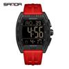 SANDA Fashion Electronic Watches for Man Multifunction Alarm Clock Luminous Calendar Chronograph Student Digital Wristwatch