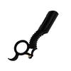 Manual Straight Razor Side Shaver Holder, Beard and Facial Epilator, Shaver Holder with Stainless Steel Hairdresser Razor