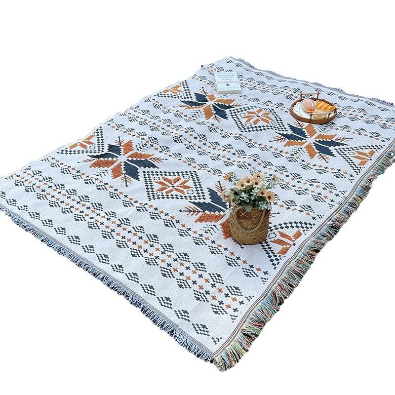 Böhmische Campingdecke, American Cross Border Outdoor Camping Gear, Rasenbodenmatte, Tischdecke, Zelt, feuchtigkeitsbeständige Picknickmatte