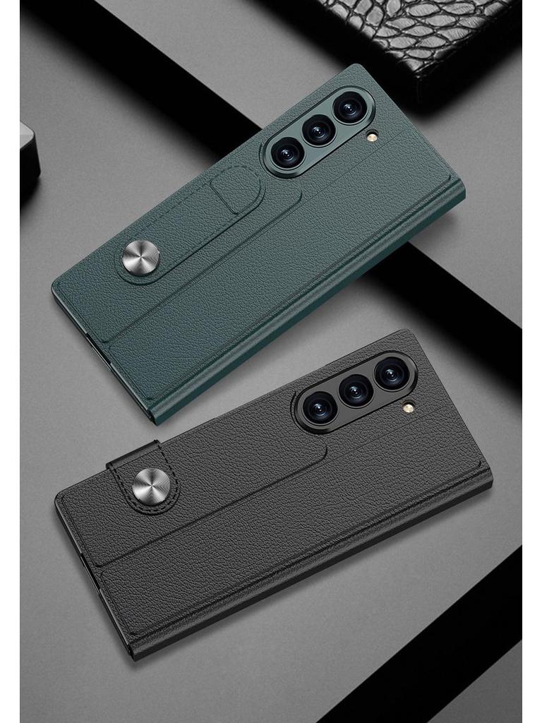 Samsung Z Fold7 Business Leather Flip Case: Full Coverage, Creative Design