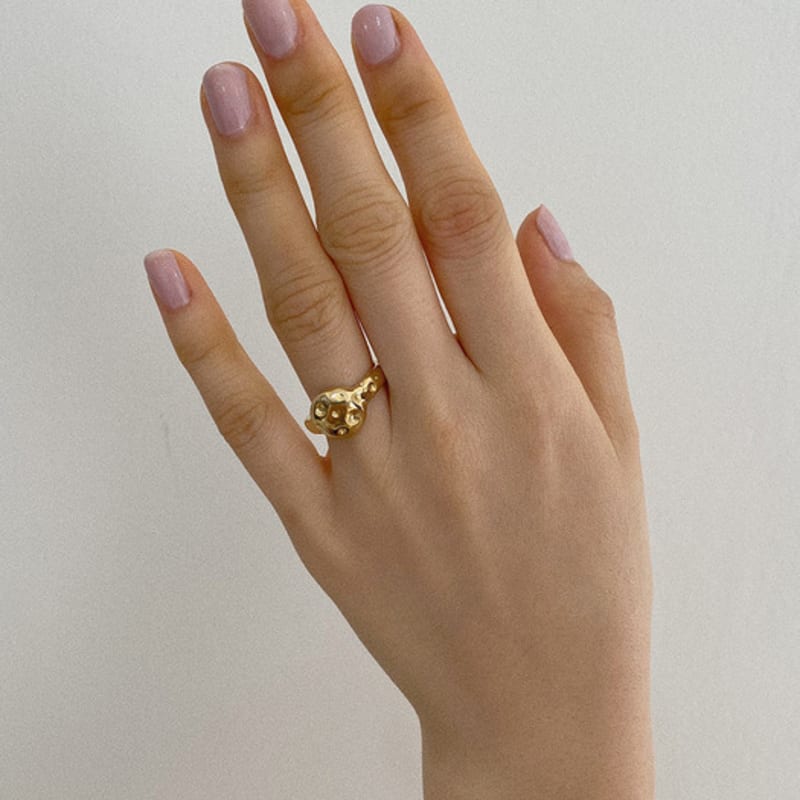 

plier planet ring SILVER