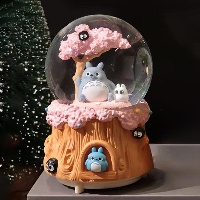 Astronaut Crystal Ball Music Box Ornament - Student Snow Globe Birthday Gift