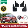 4 BUCĂȚI Apărători de Noroi Pentru Jeep Grand Cherokee WJ 1999–2004 2000 2001 2002 Apărători de Noroi Apărători Anti-Stropire Față Spate Aripă Apărătoare Noroi Accesorii
