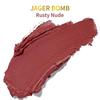 Nykaa Nude Brown Matt Luxe Lippenstift (Jager Bomb) für Velvel Mattes Finish|Hochpigmentierte Farbe|Leichtgewichtig|Einfache Anwendung (4,8 g).