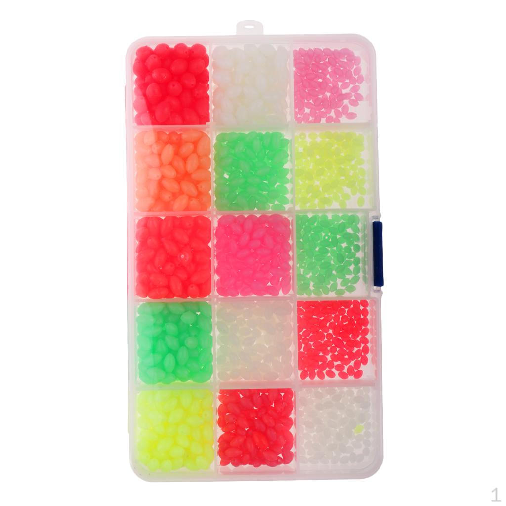 

Набор коробок для снастей с мягкими бусинами в ассортименте — отлично подходит для изготовления морских снастей, многоцветный