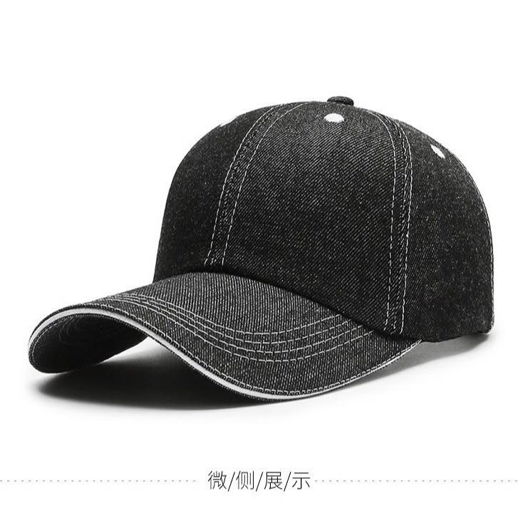 Elegant And Versatile Denim Baseball Hat For Women Designed For Spring And Summer Wear