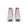 Converse Womens Chuck 70 High 'Embroidered Floral Print - Pale Amethyst' (women's sizes) Pale Amethyst / Multi / Egret Canvas Shoes A01584C