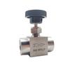 304 Stainless Steel NPT1/4 Needle Valve - Female Thread, 2 Points, American Style Flow Control