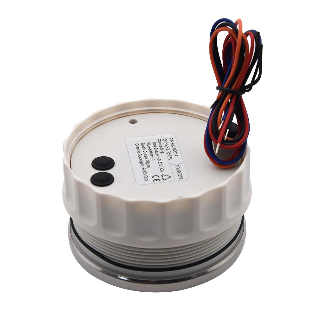 Tahometru universal de 85 mm pentru barcă de mașină Tahometru 0-6000 rpm 1-300 de viteză Contor de turații cu oră de călătorie 7 culori