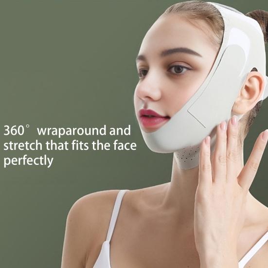 V Line Lifting Masque for Sleeping Adjustable Chin Strap Jawline Shaper Facial Slimming Double Chin Reducer for Women