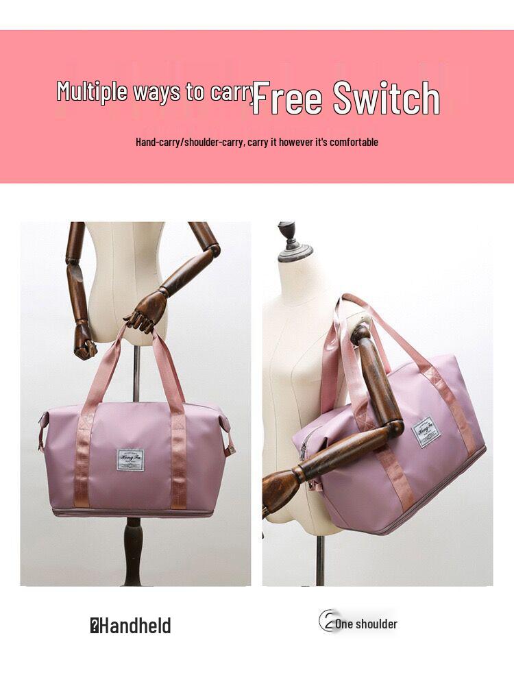 Expandable Multifunctional Travel & Yoga Sports Bag - Large Capacity