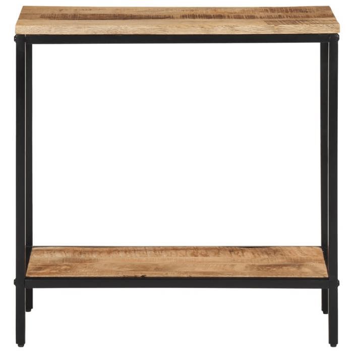 VidaXL Console Table 70x35x70 Cm Solid Raw Mango Wood, End Table, Hallway Tables, Hallway Stand, Table 374070