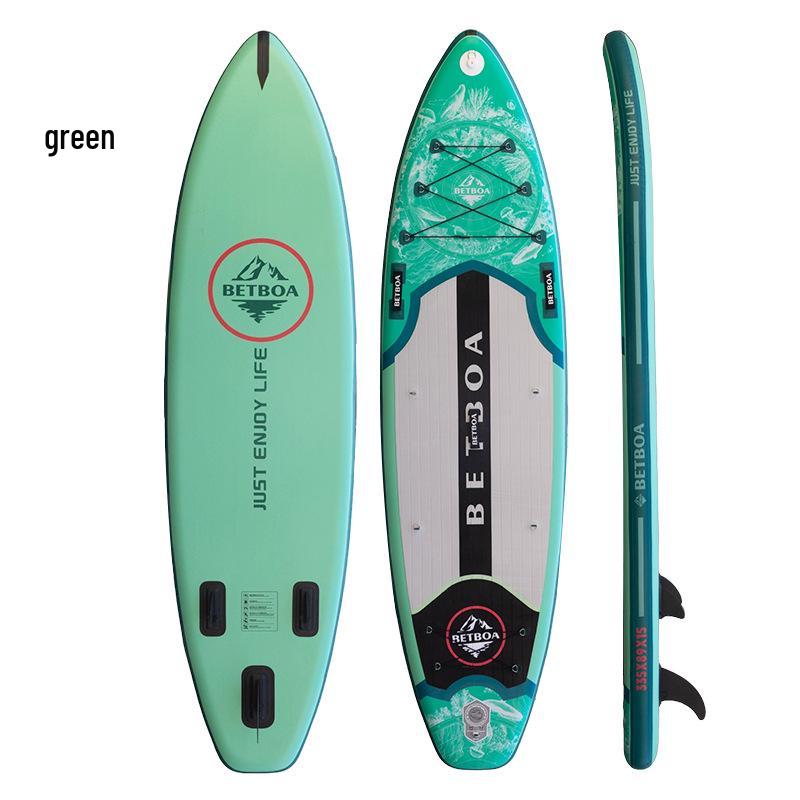 Inflatable Stand-Up Paddleboard - Professional Surfboard and Kayak Board for Beginners