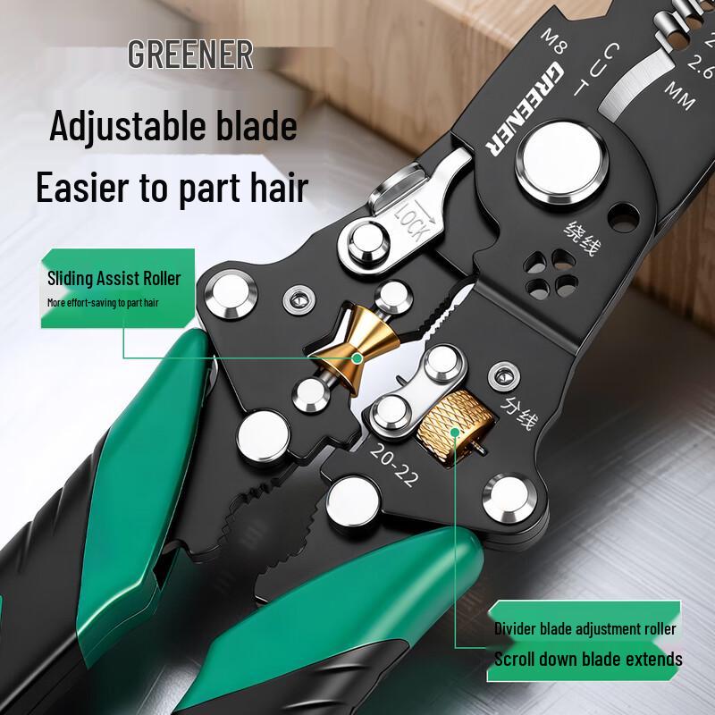 Greener 12-in-1 Foldable Multifunctional Wire Stripper