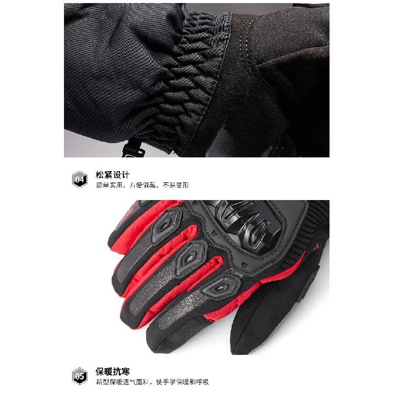 Winter Motorcycle Gloves Windproof Waterproof Guantes Men Motorbike Riding Gloves Touch Screen Motocross Gloves Guantes Moto