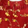 INGEBORG Red Flower One Piece Dress Not Written RedUsed