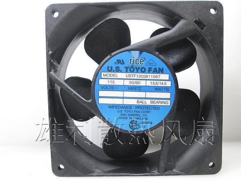 Охлаждающий вентилятор AC115V 15.5/14.5W 12см New Replacement