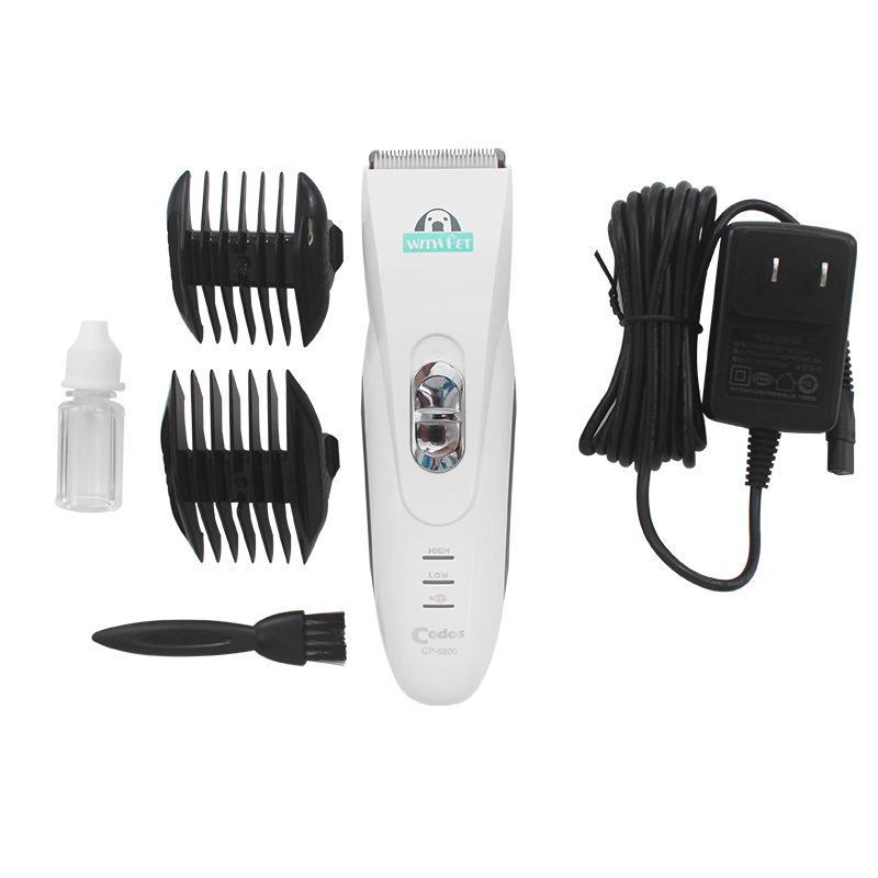 Kodesh CP-6800 Rechargeable Pet Trimmer for Dog and Cat Hair, Face, and Paws