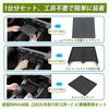 Hasiro Car Tray Mat for New RAV4 Console Storage Easy to Easy Custom 1 Set (60 Series) - Tray, Box, Non-Slip, Clean, Installation, Part, (Gray)