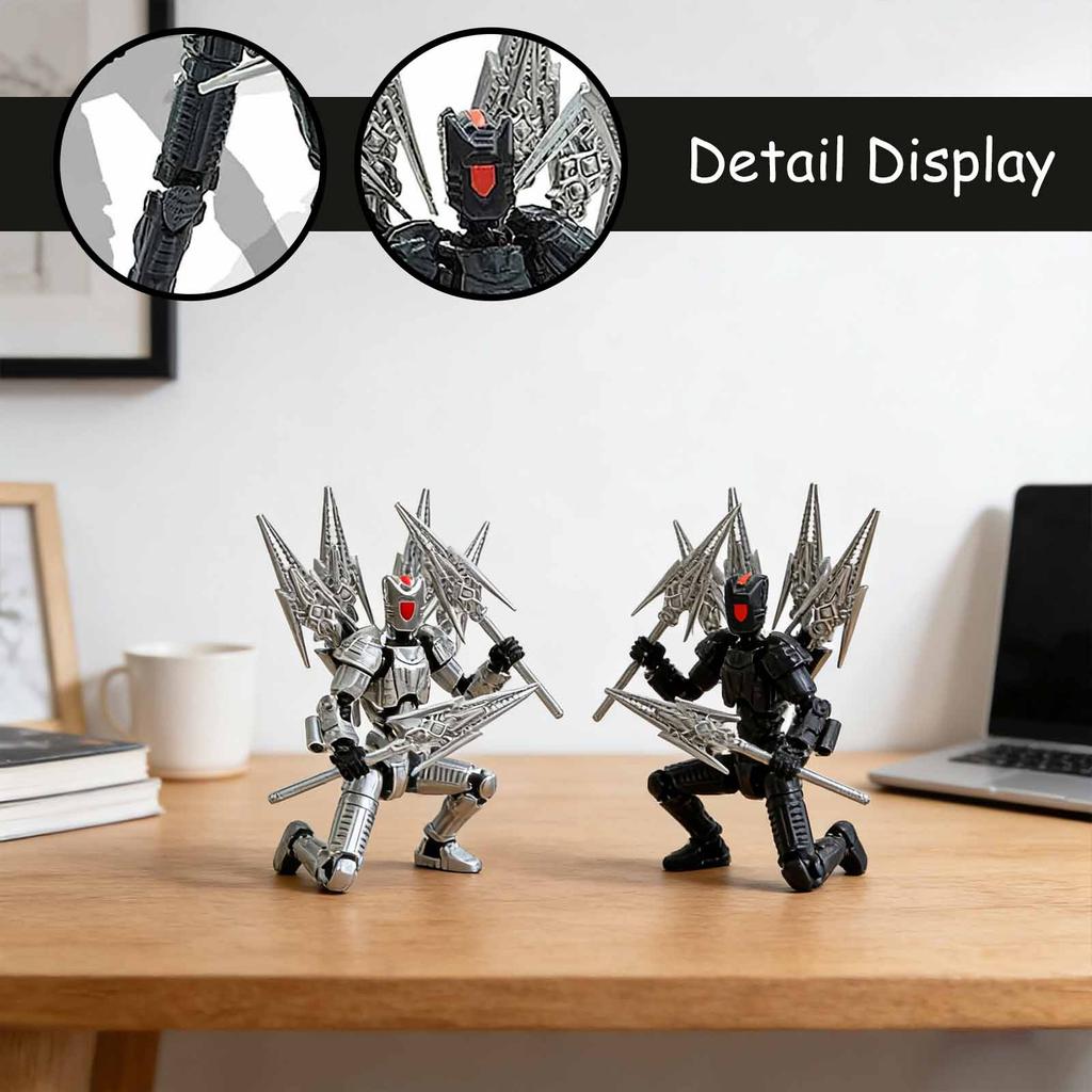 2025 New Mobile Doll Set, Titan Robot Mobile Doll, Posable Mobile Doll, Suitable For Collectors, Desktop Decoration