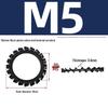 Carbon Steel Zinc-Plated Lock Washer with Inner and Outer Teeth