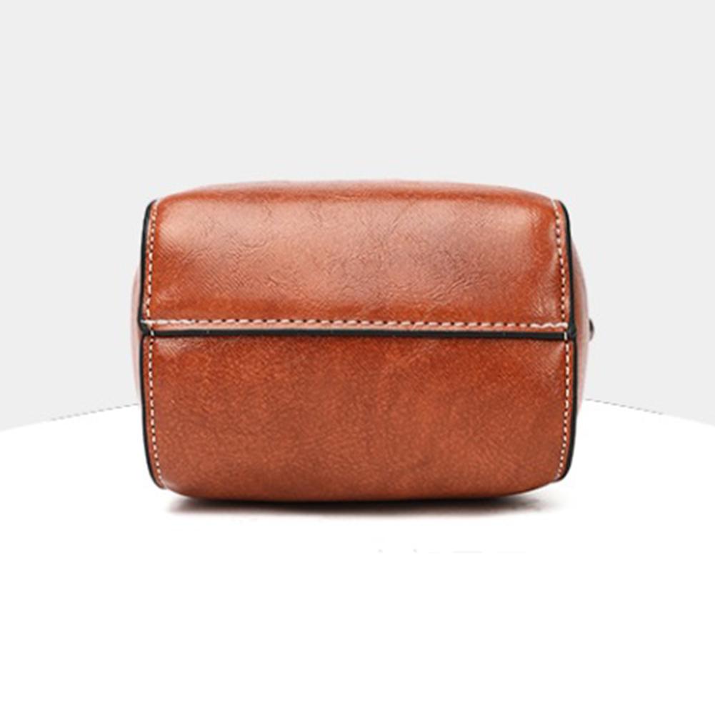Women Retro Crossbody Bag PU Leather Shoulder Bags All Match Vertical Cellphone Bag Versatile Phone Coin Bag