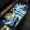 Argentina Football Star Messi Mouse Pad, Rubber Base, Esports Desk Mat, Mouse Pad for Gamers and Office Use, Gaming Desk , Easy To Clean Mat