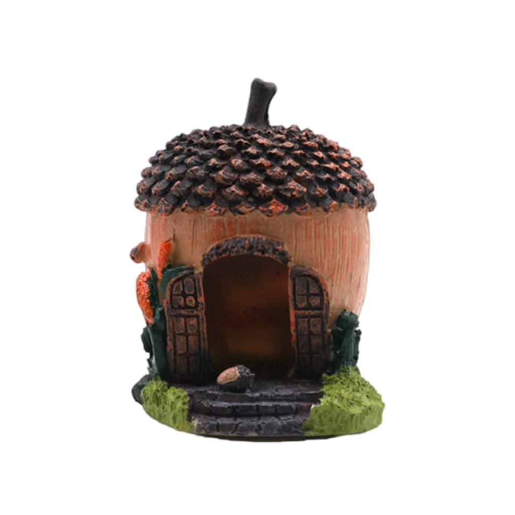 Aquariums Landscape House Resin Aquariums Decorations Art Crafts Terrarium Habitat Ornaments Photo Props