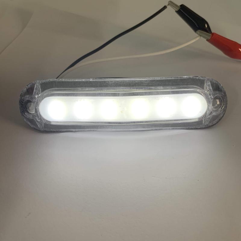 6LED Turn Signal Stop Brake Light For Car Trailer Truck Pickup Indicator Waterproof Taillamp Side Marker Lamp Tail Light