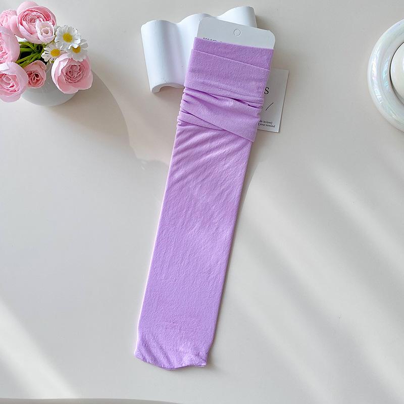 Jk Lolita Knee-length Calf Socks for Women Long Stockings for Students Japanese Style Dopamine Color Socks