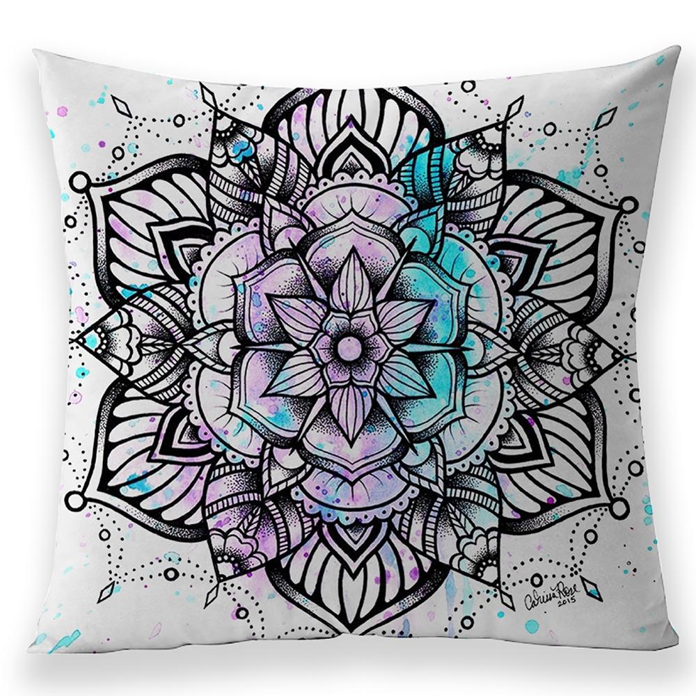 Boho Mandala Pillow Cover Seat Sofa Bedroom Living Room Cushion  Home Decor Gift Car  Accessories Ornament