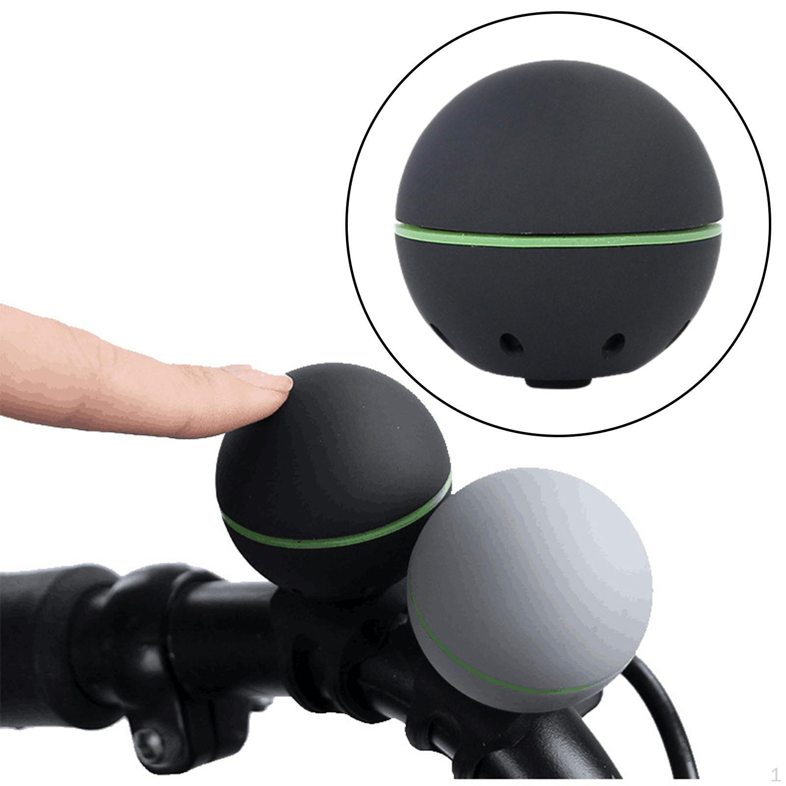 

Loud Bells 120dB Electric Bicycle Accessories Waterproof 3 Sound Modes Portable Bike Horn Ring чорний
