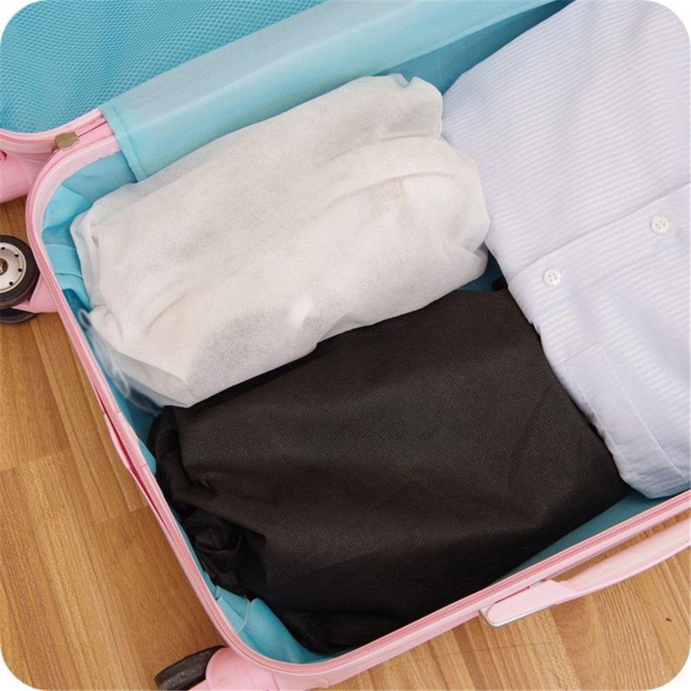5 PCS Home Portable Non-woven Storage Pouch Shoes Bag Protector Container Drawstring