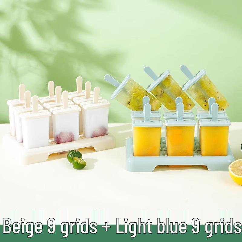 Lebensmittelechte Eiscreme- und Eis am Stiel-Form für selbstgemachte gefrorene Leckereien