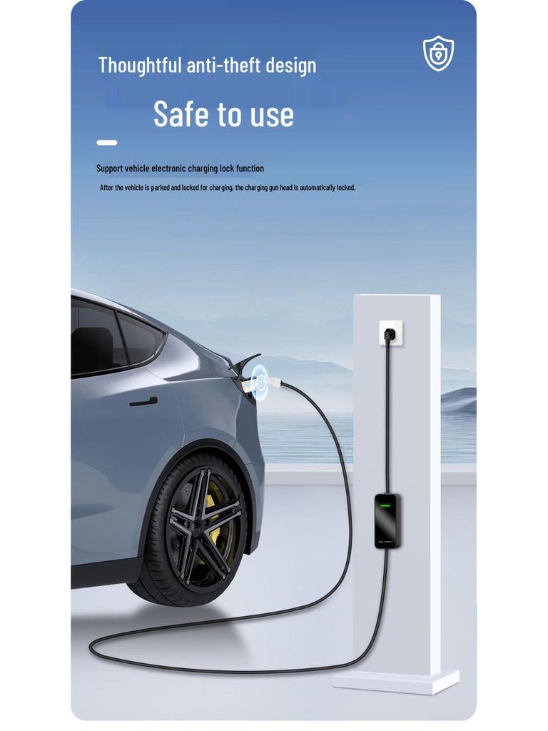 Wow Typ 2 EV-Ladegerät: Kompatibel mit europäischen, US-, australischen und Hongkong-Standards für New Energy Elektrofahrzeuge