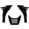 Gloss Black Motorcycle Fairing for Harley Low Rider ST Headlight and Lower Fairing