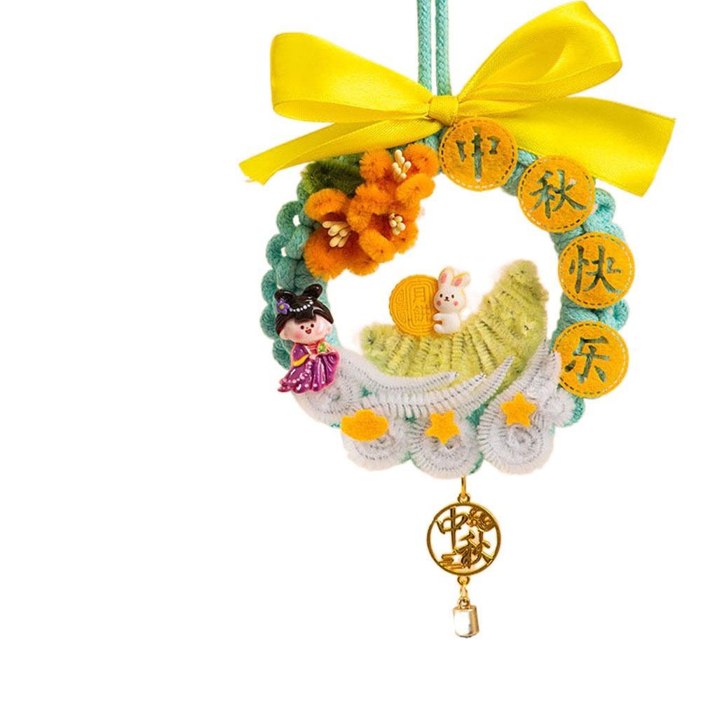 

DIY Cartoon Rabbit Car Ornament Plush Material Car Hanging Ornament Auto Accessories Style 1