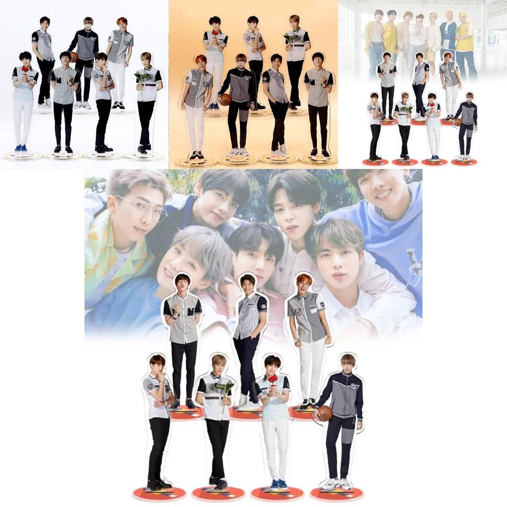 Versatile Double-sided Kpop Star Bts Bangtan Boys Acrylic Stand Figure For Any Space