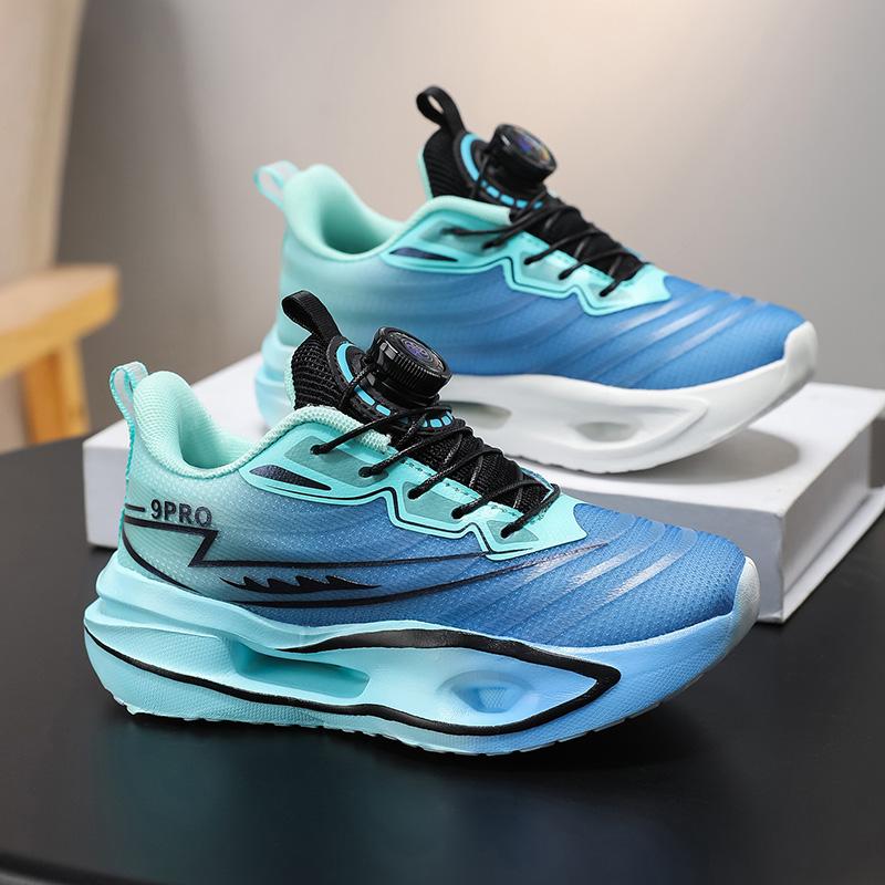Kids Sneakers Boy Girl Basketball Shoes Casual Breathable Teenage Running Tennis Sneakers Plus Size 31-40